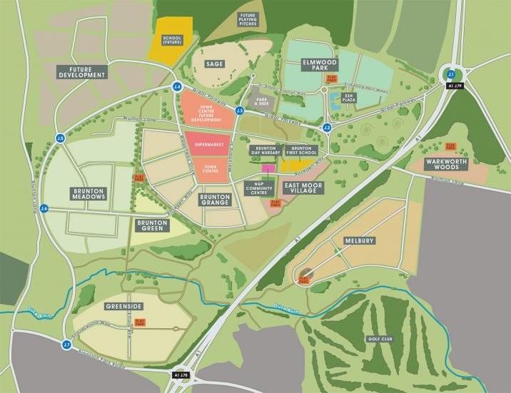 Masterplan Newcastle Great Park