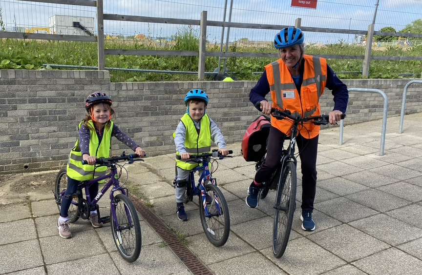 Active Travel Week Success - Newcastle Great Park
