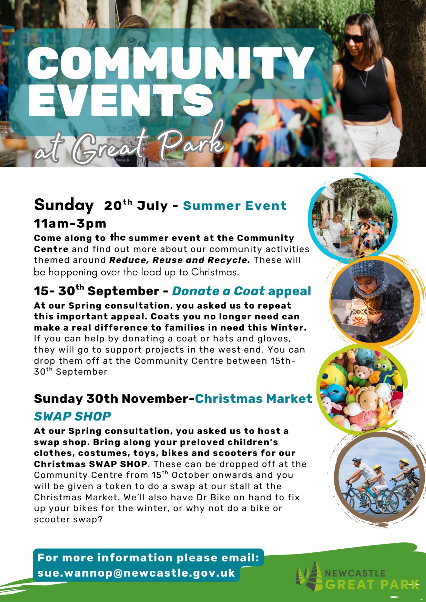 Community Events In Park Great Park Community Events - Newcastle Great Park
